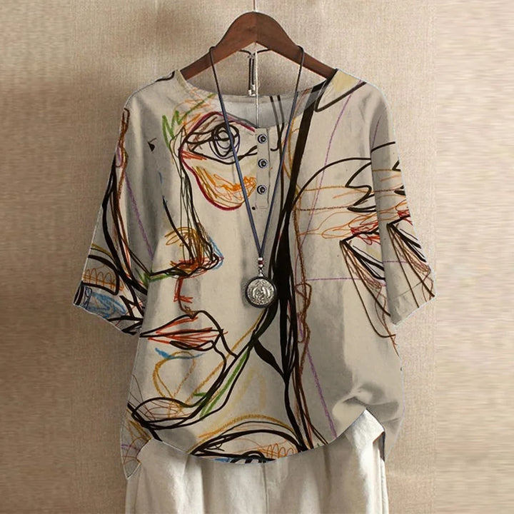 Anya | Retro-Inspired Blouse