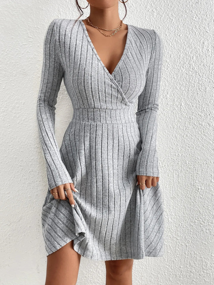 Reese Elegant V-Neck Dress