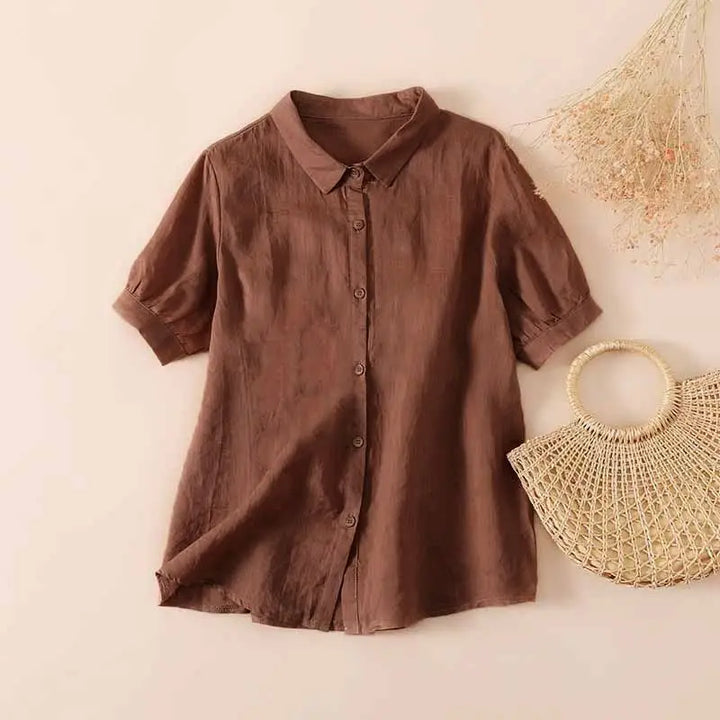 Pamela Casual Button-Up Shirt