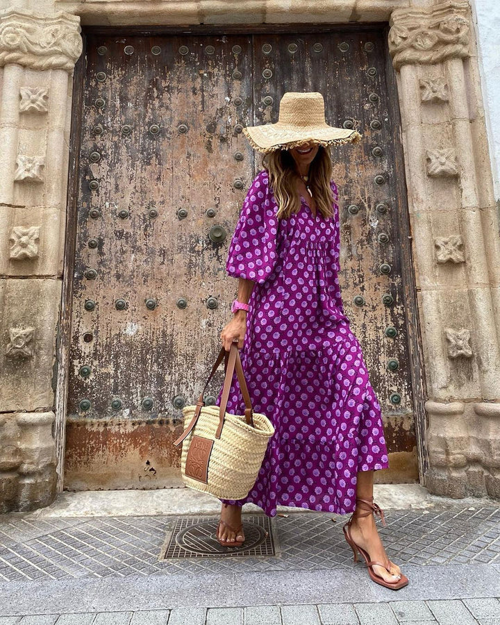 Briana Bohemian Long Dress