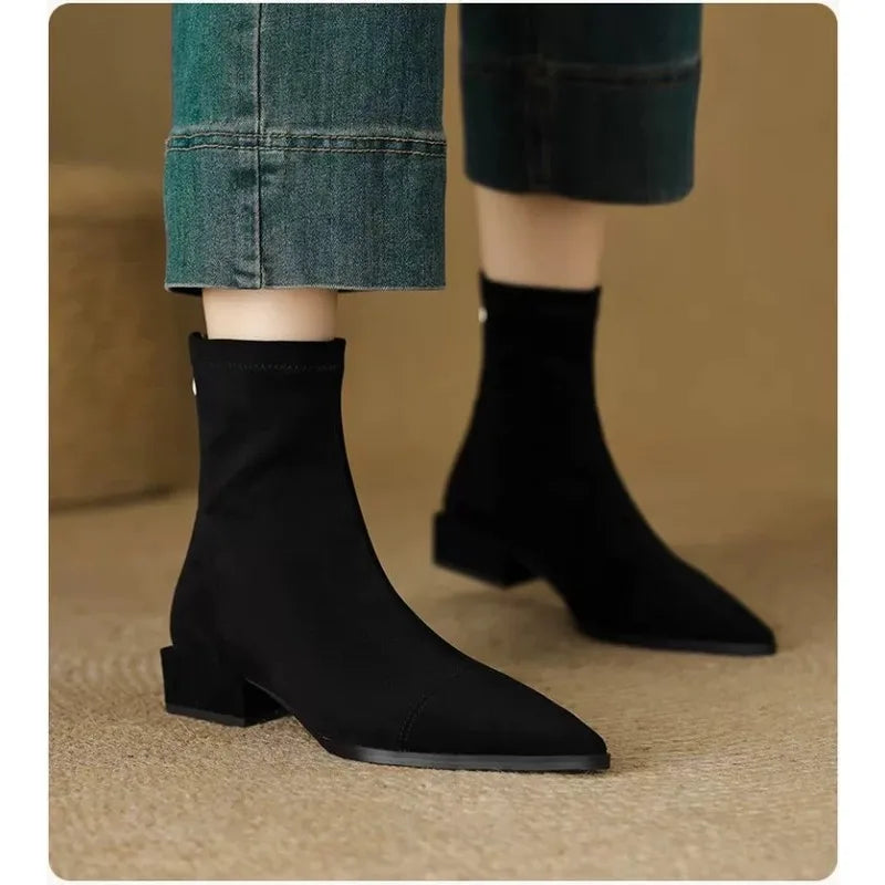 Tina | Elegant Comfort Heel Boots