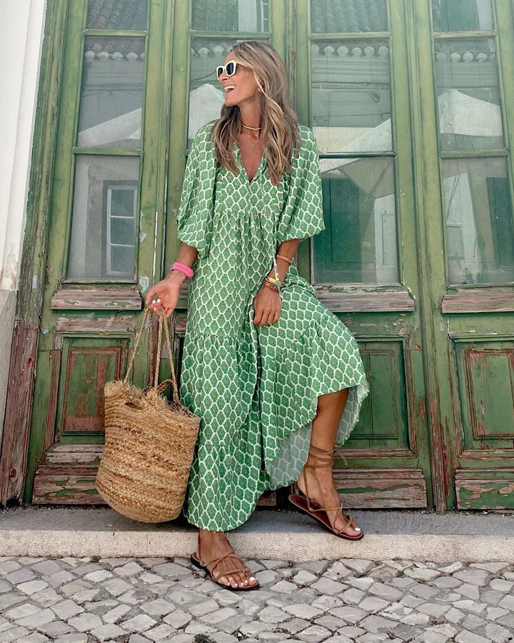 Briana Bohemian Long Dress