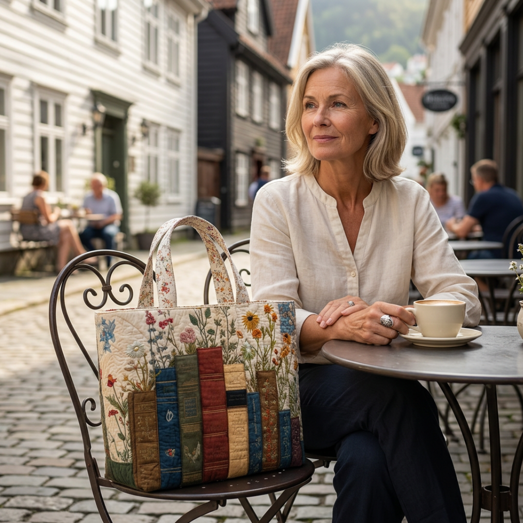 Handmade Bag with Flowers