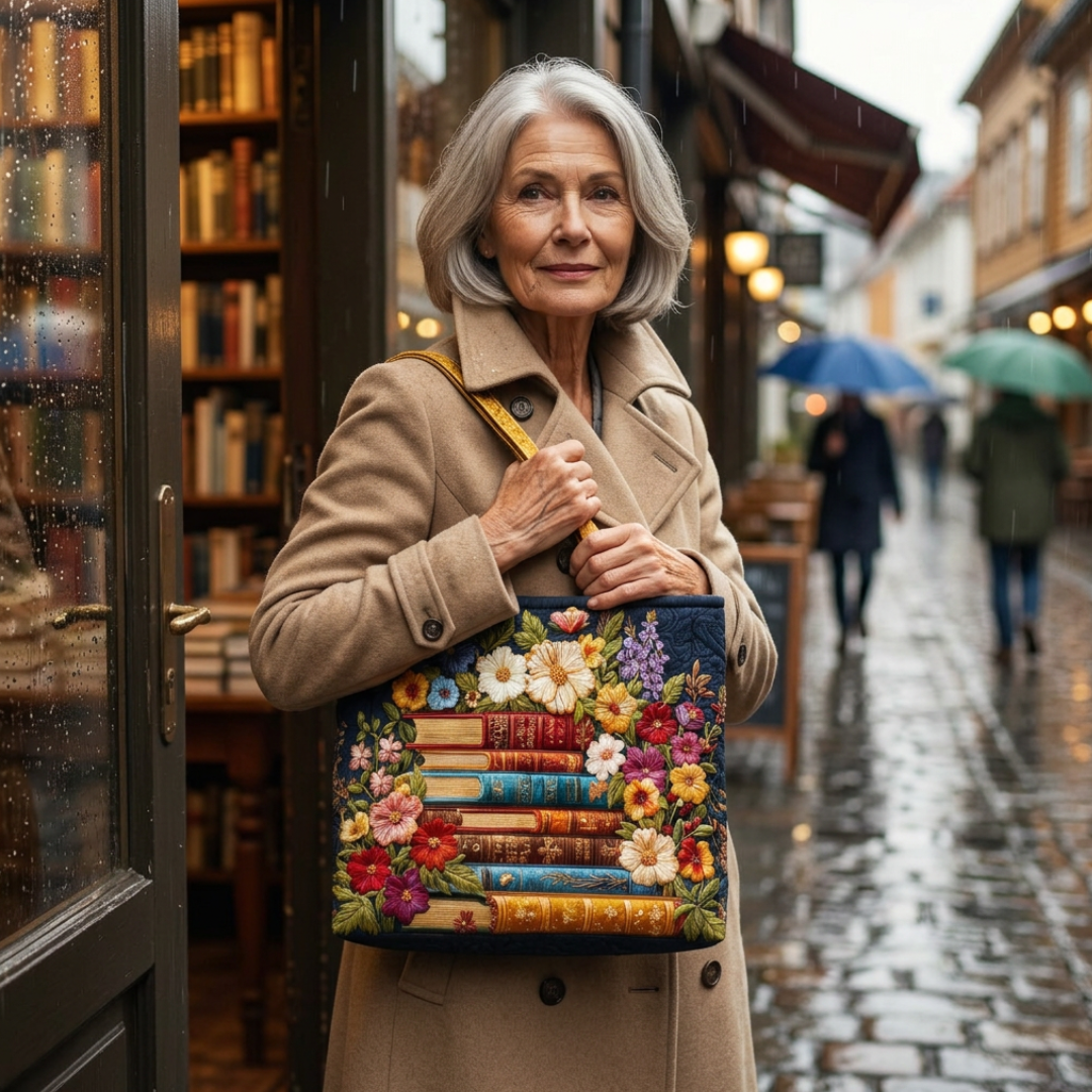 Handmade Bag with Floral Pattern
