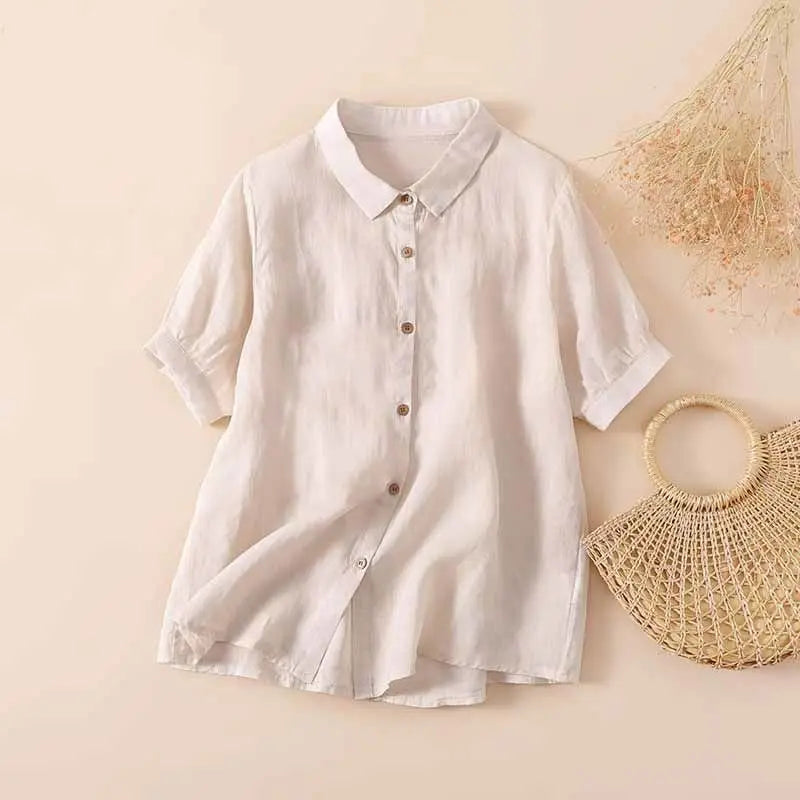Pamela Casual Button-Up Shirt