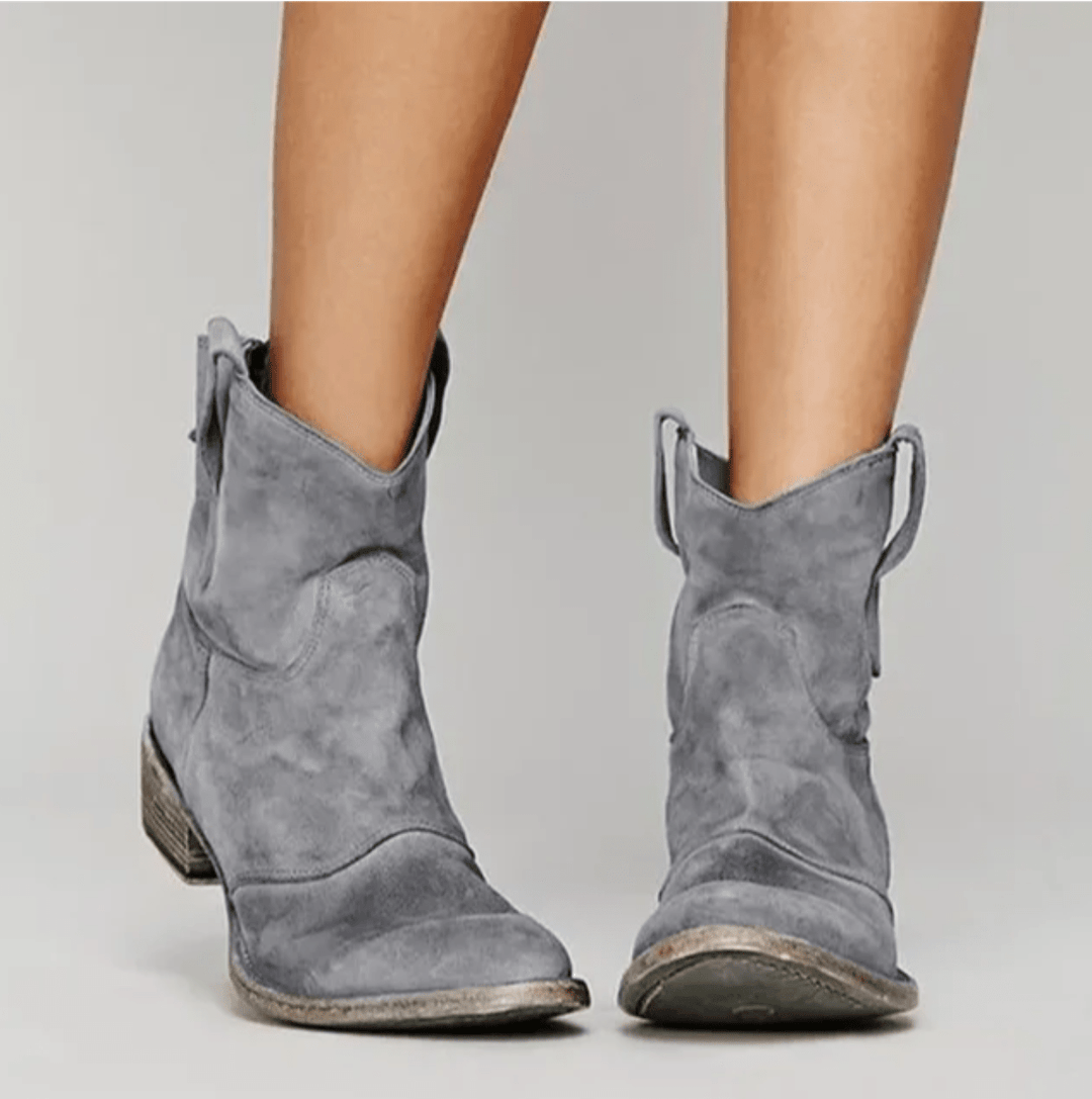 Hailey | Suede Orthopedic Ankle Boots