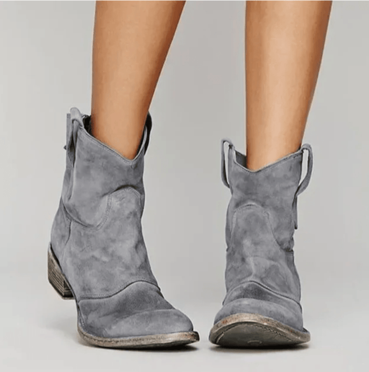 Hailey | Suede Orthopedic Ankle Boots