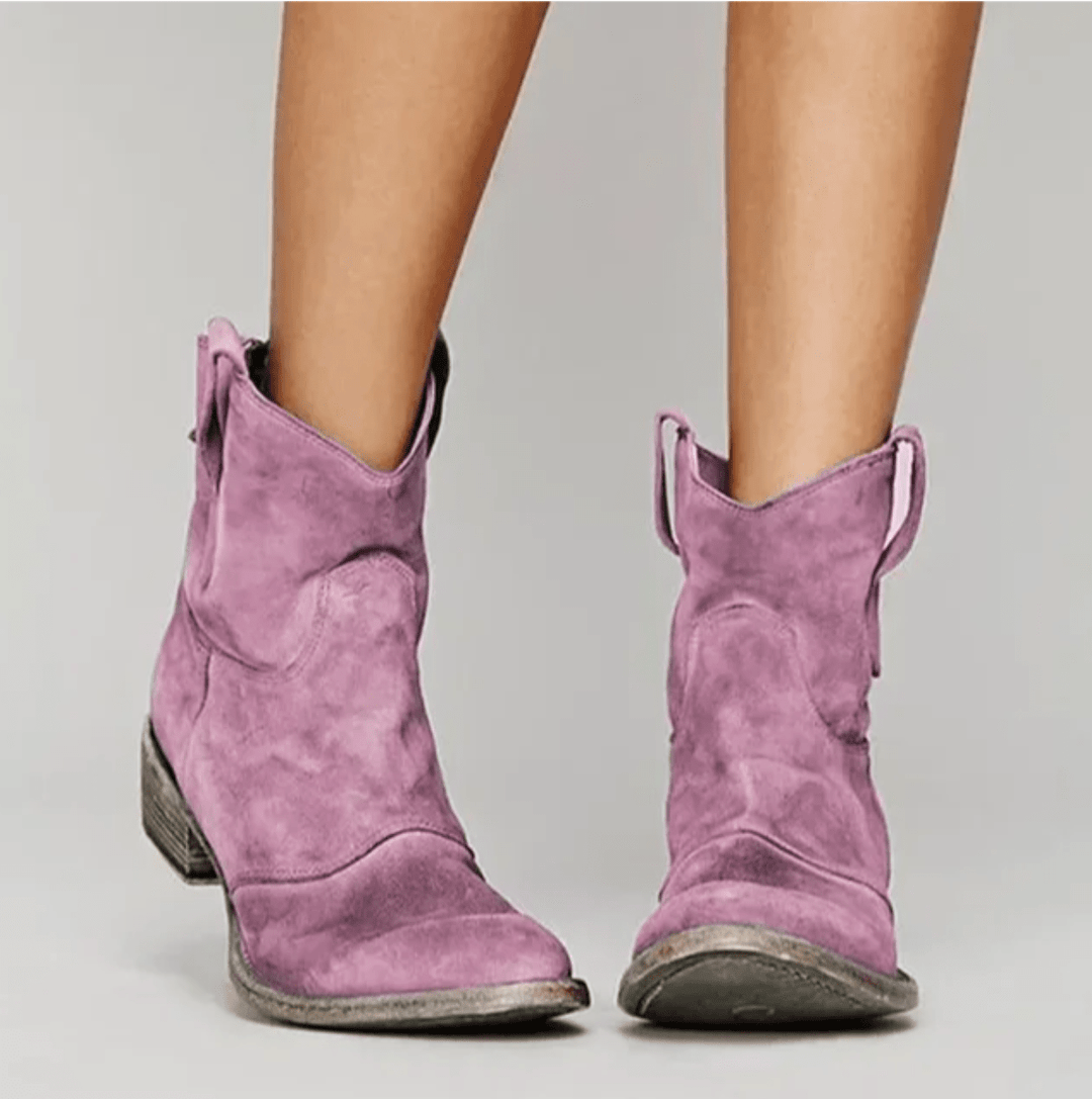 Hailey | Suede Orthopedic Ankle Boots