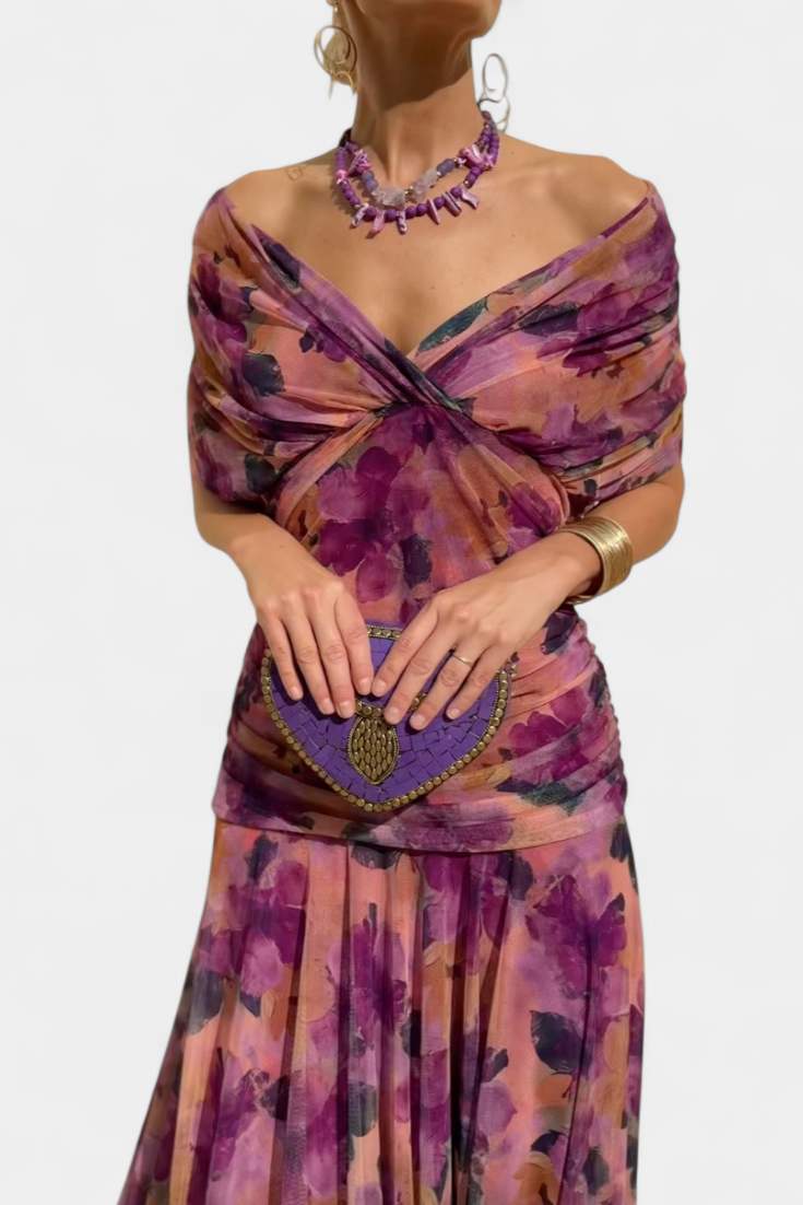 Amarra Long Floral Dress