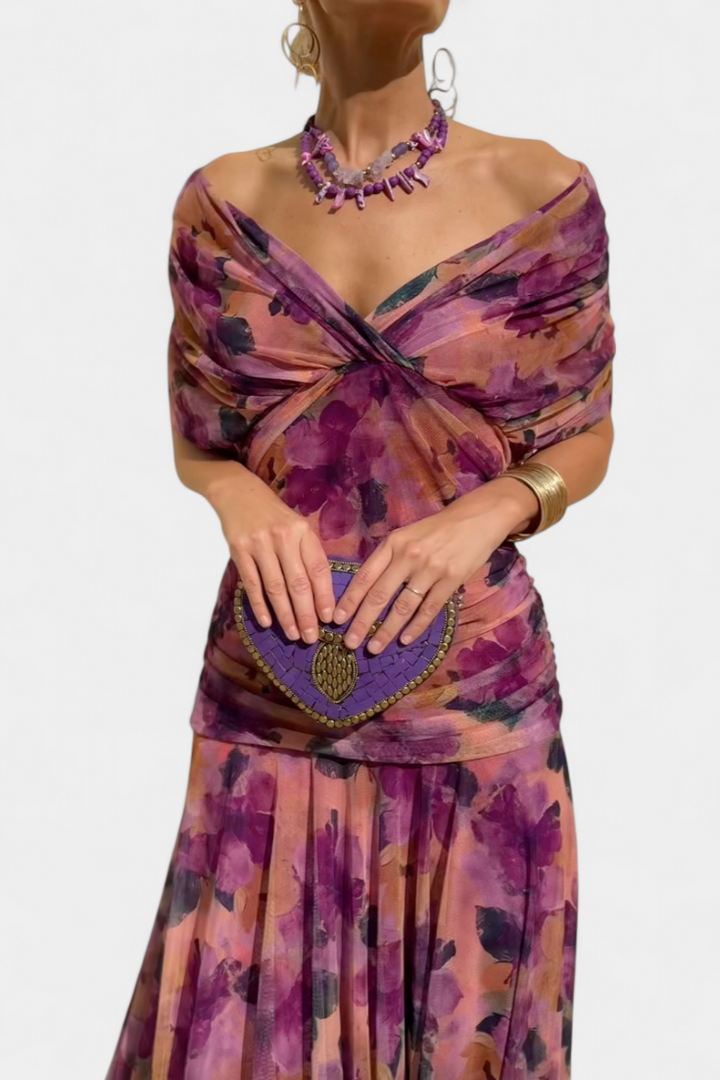 Amarra Long Floral Dress