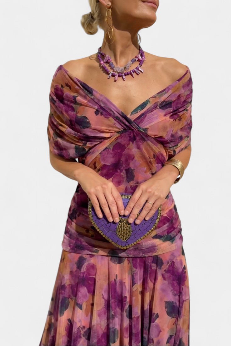 Amarra Long Floral Dress