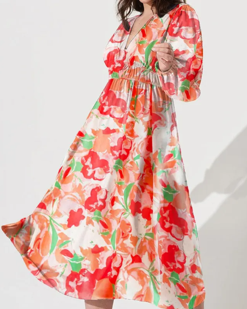Corrine Chic Floral Dress