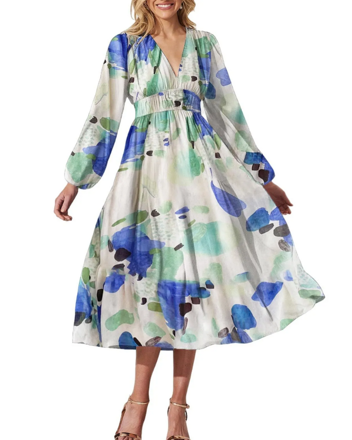 Corrine Chic Floral Dress