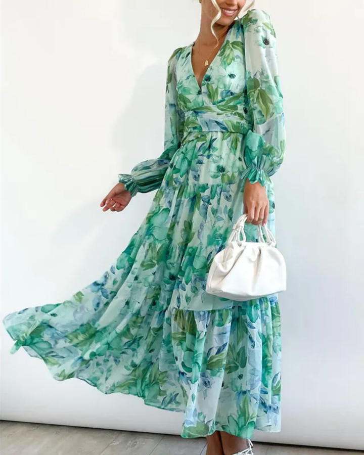 Corrine Chic Floral Dress