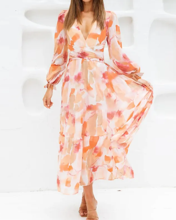 Corrine Chic Floral Dress