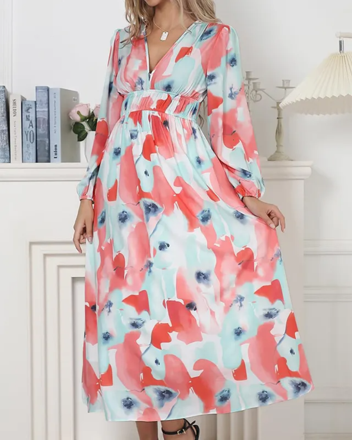 Corrine Chic Floral Dress