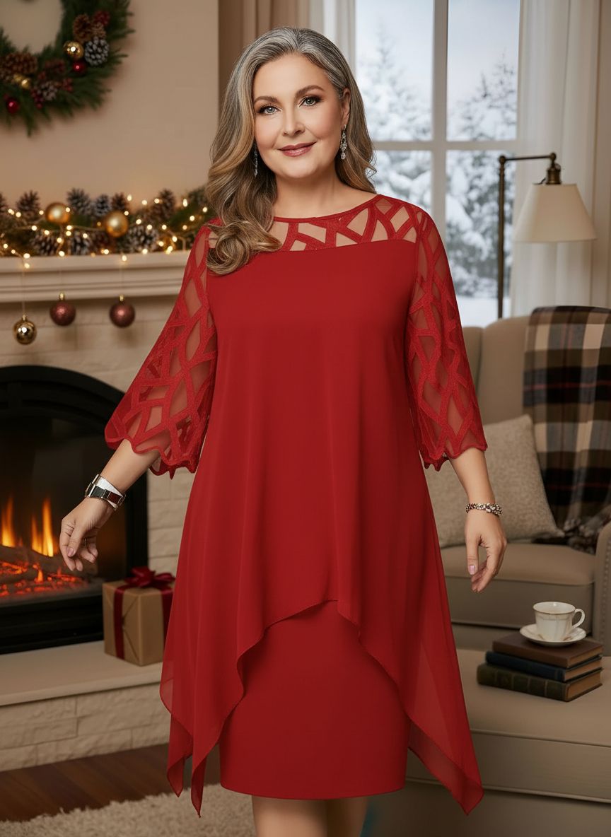 Josephine Elegant Lace Dress
