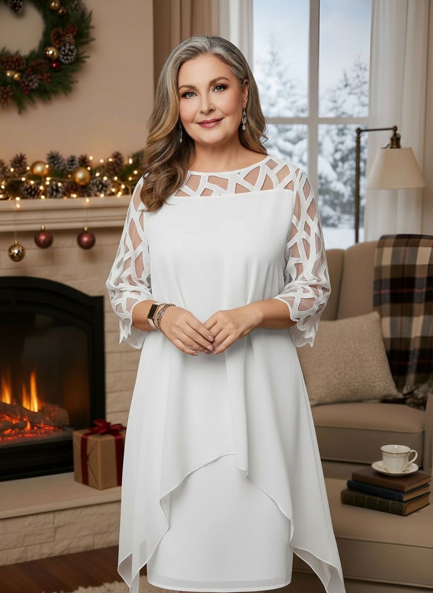 Josephine Elegant Lace Dress
