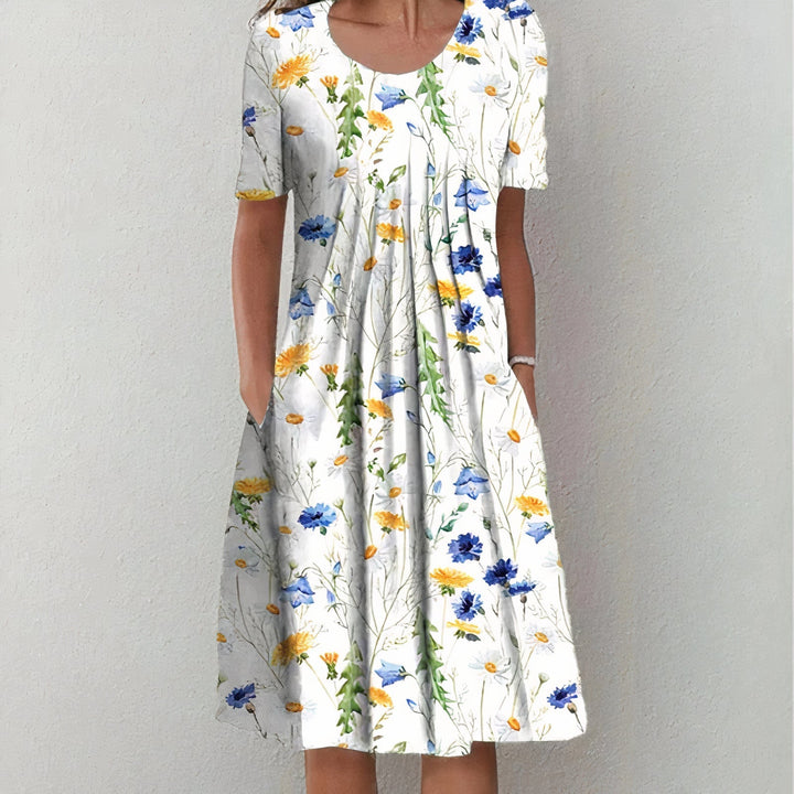 Uriela Elegant Floral Dress
