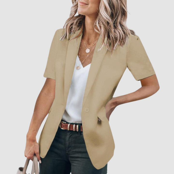Dollie Modern Short-Sleeve Blazer