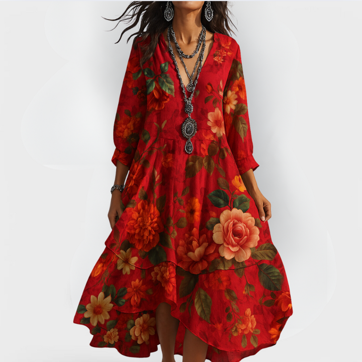 Liana Vintage Floral Dress
