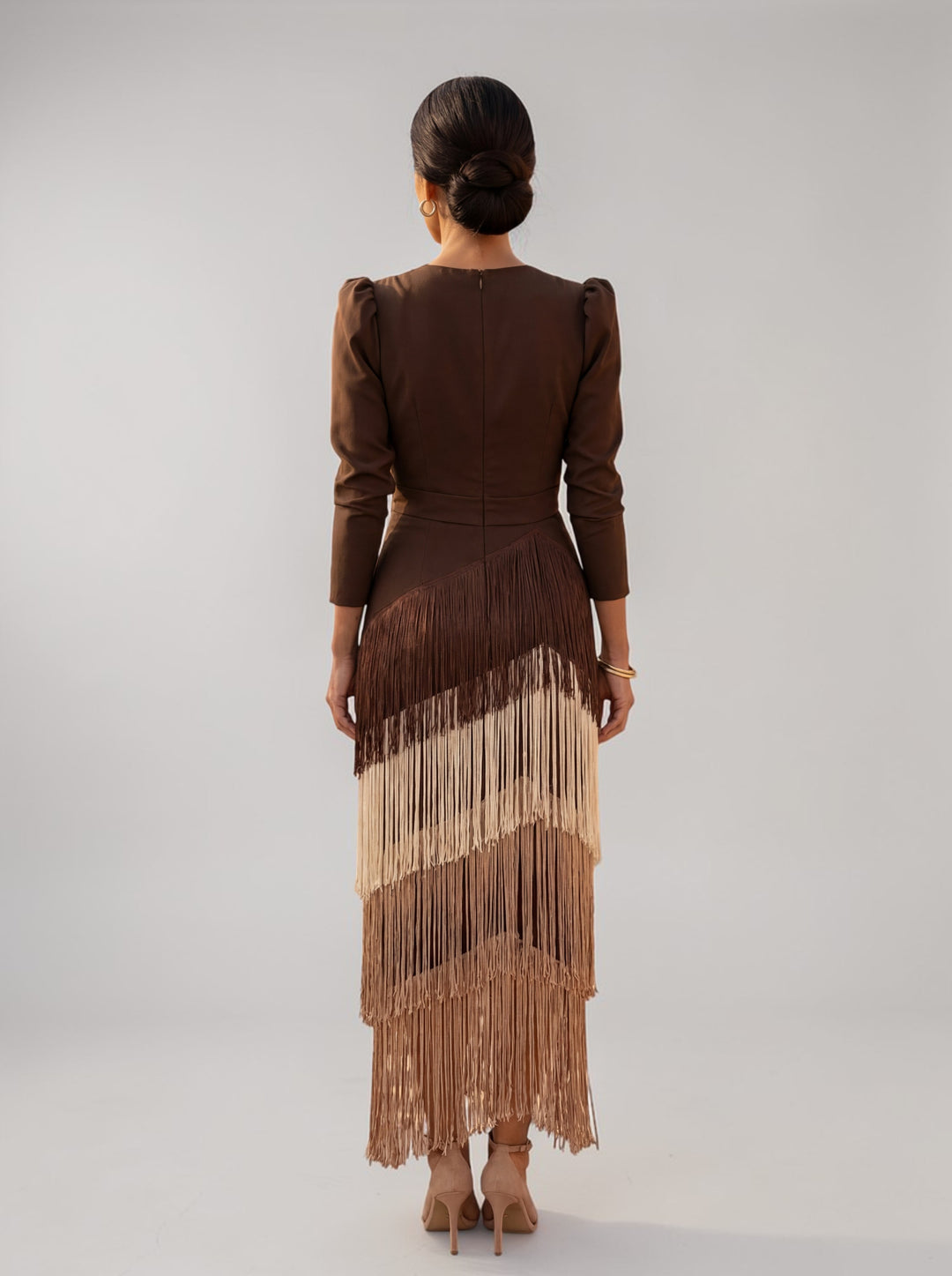 Regina Elegant Fringe Dress