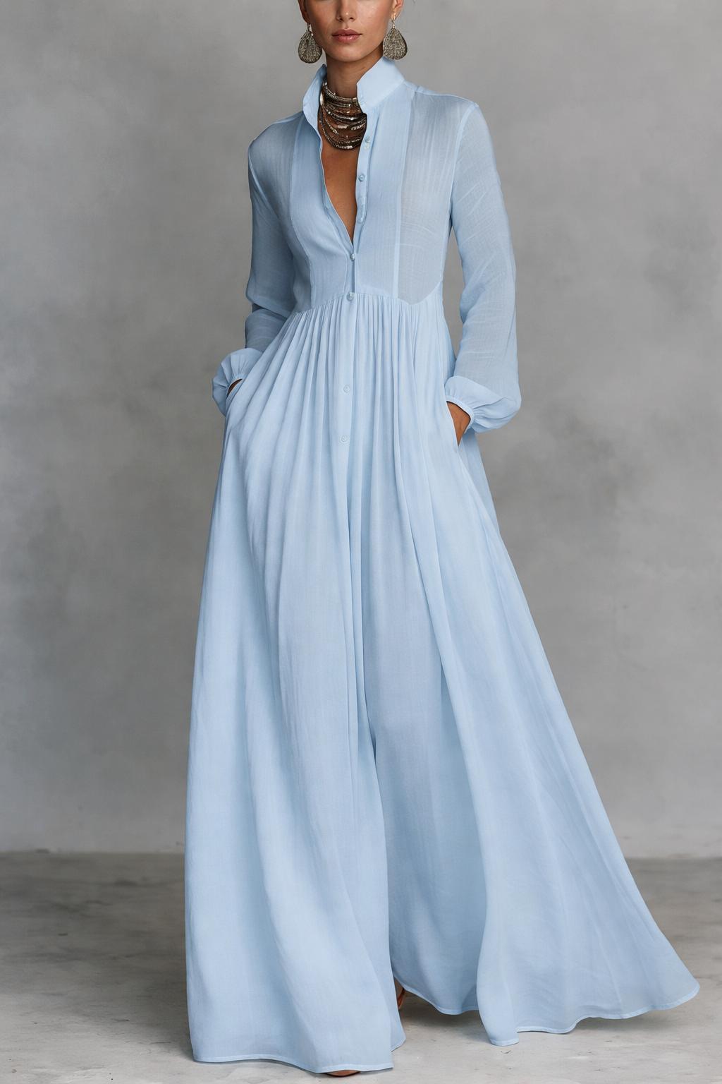 Sylvia Elegant Long Dress