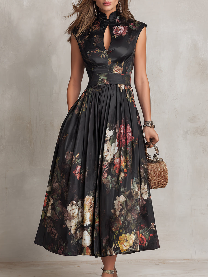 Brianne Elegant Midi Dress