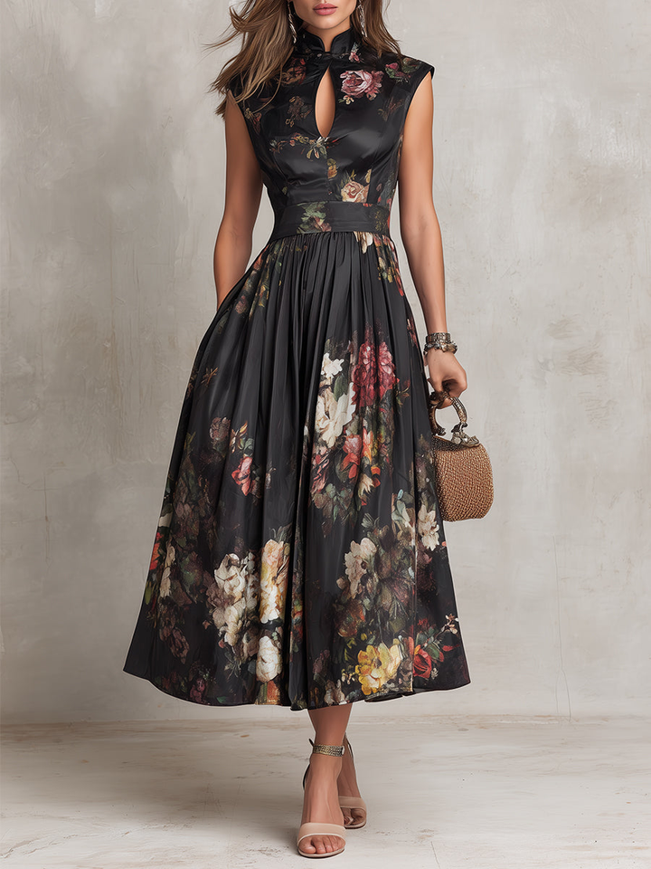 Brianne Elegant Midi Dress