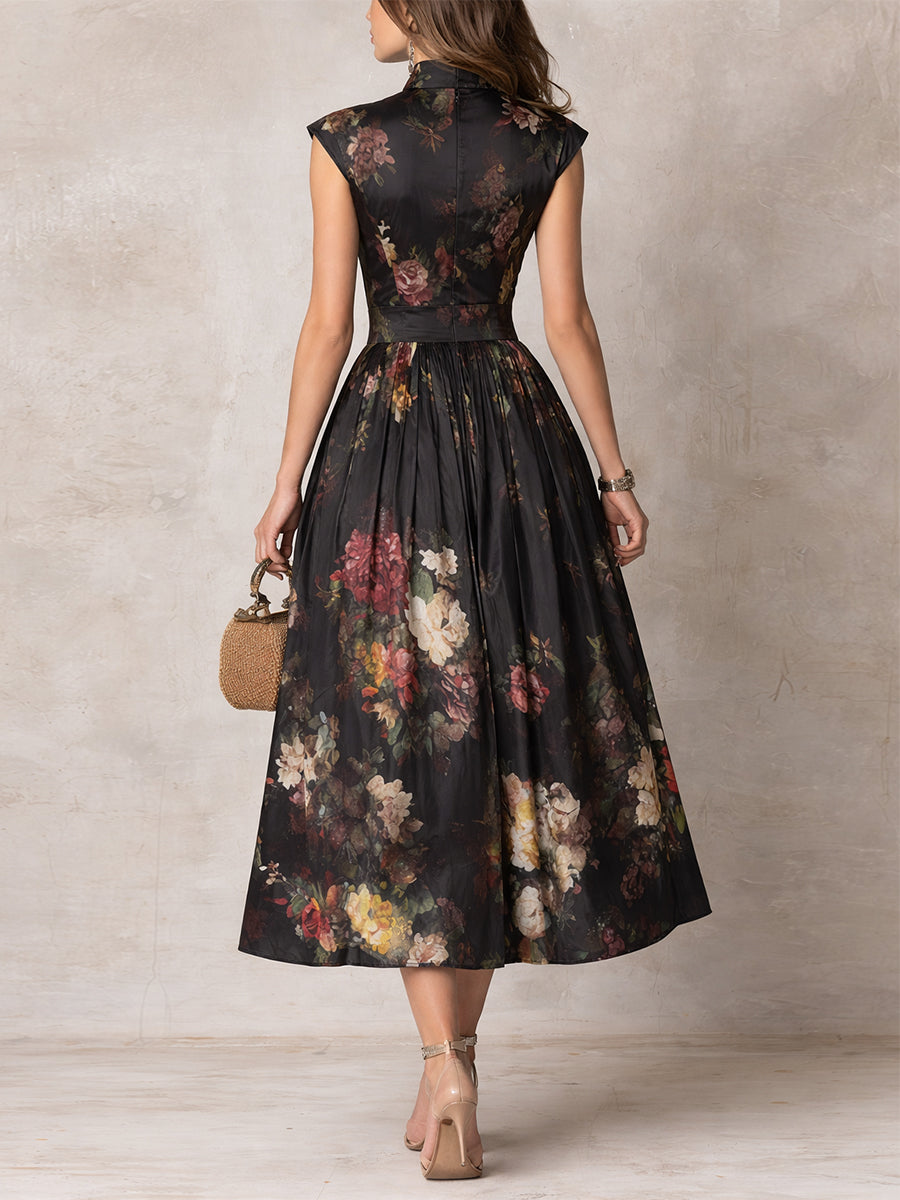 Brianne Elegant Midi Dress