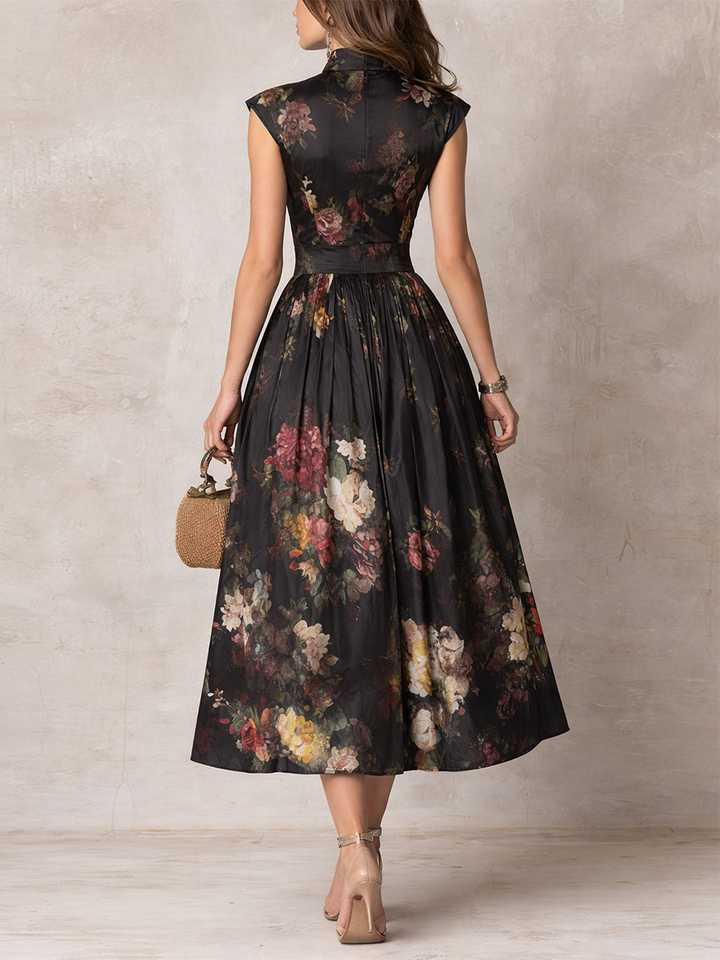 Brianne Elegant Midi Dress