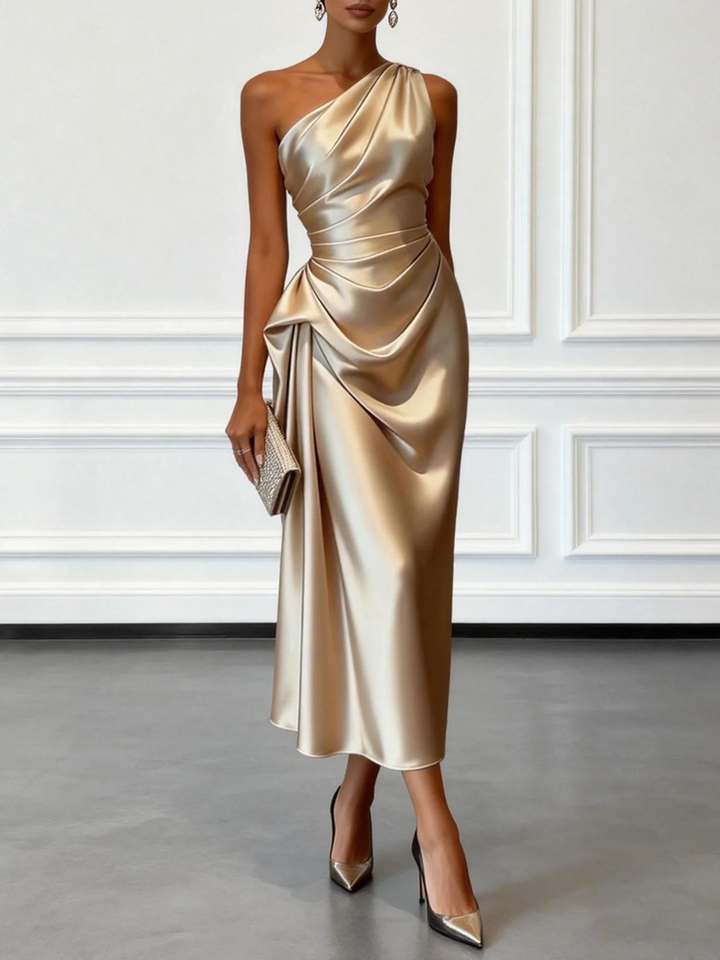Rosemarie Elegant Midi Dress