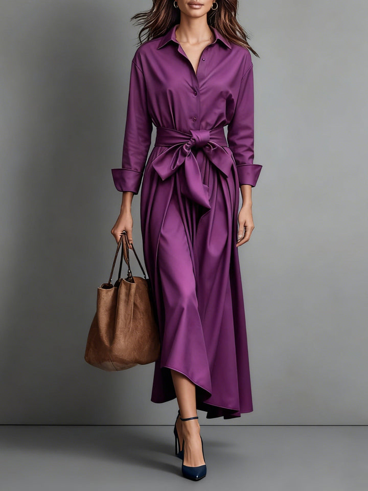 Donna Classic Maxi Dress + Free Belt