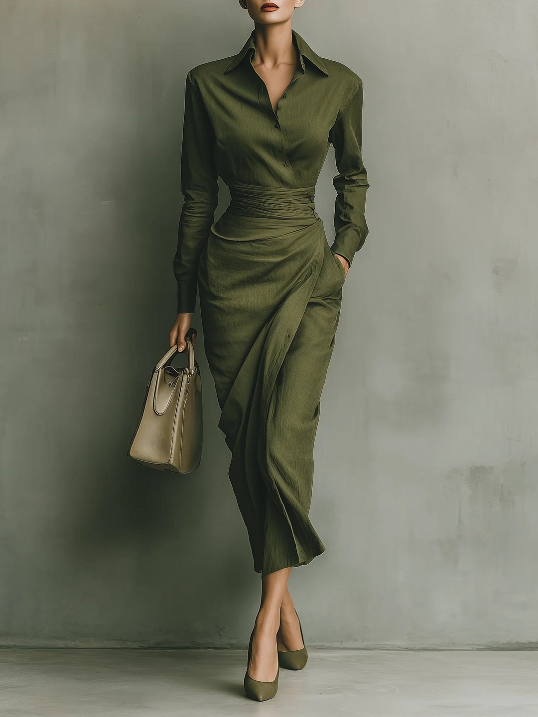 Stacey Wrap Maxi Dress