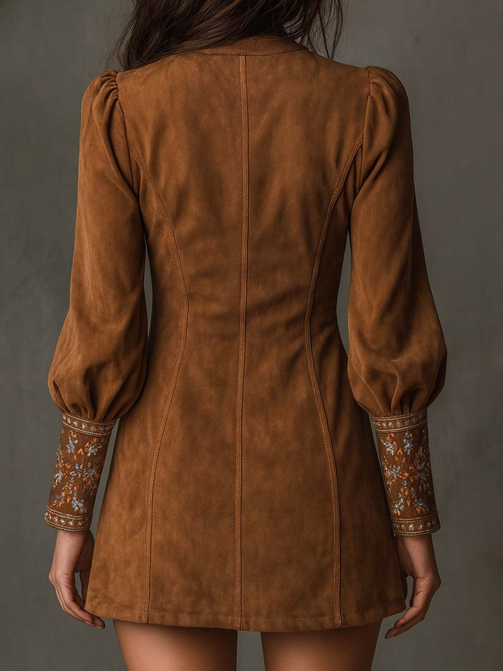 Hosanna Suede Mini Dress