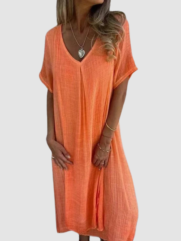 Neva Breathable V-neck Dress