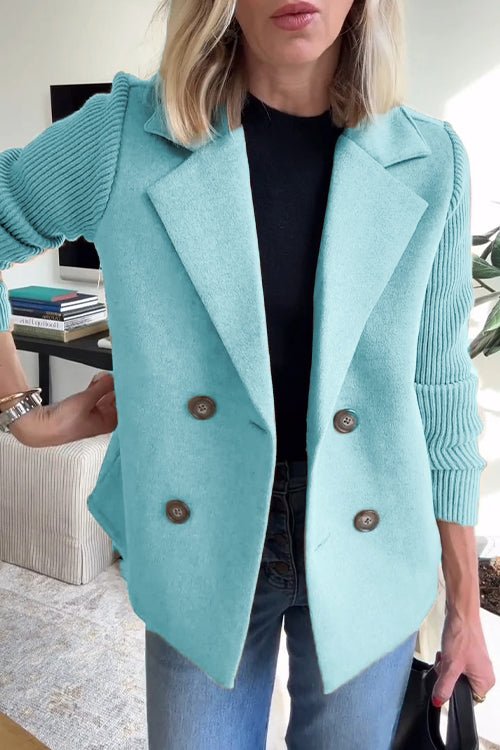 Kristiana Elegant Knitted Blazer