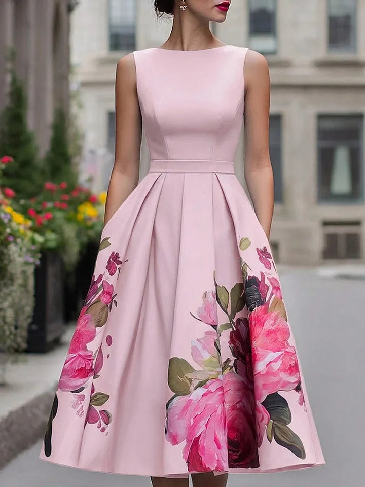 Xandra Elegant Midi Dress