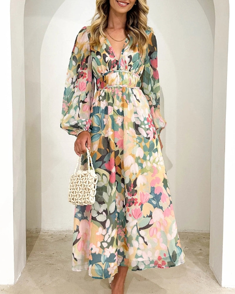 Corrine Chic Floral Dress