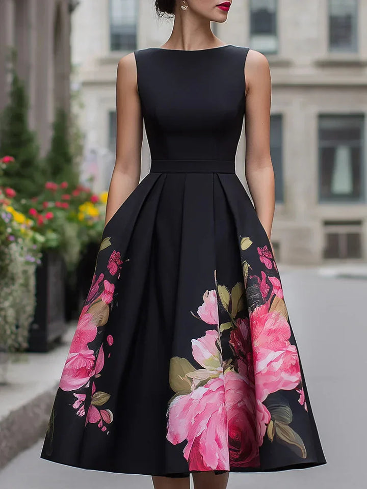 Xandra Elegant Midi Dress
