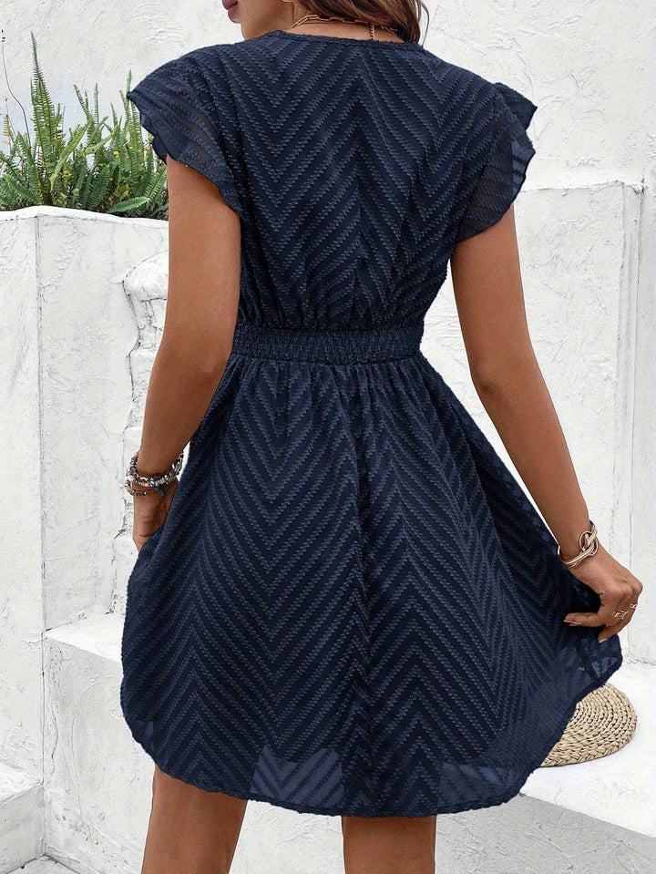 Sabrina Elegant V-Neck Summer Dress