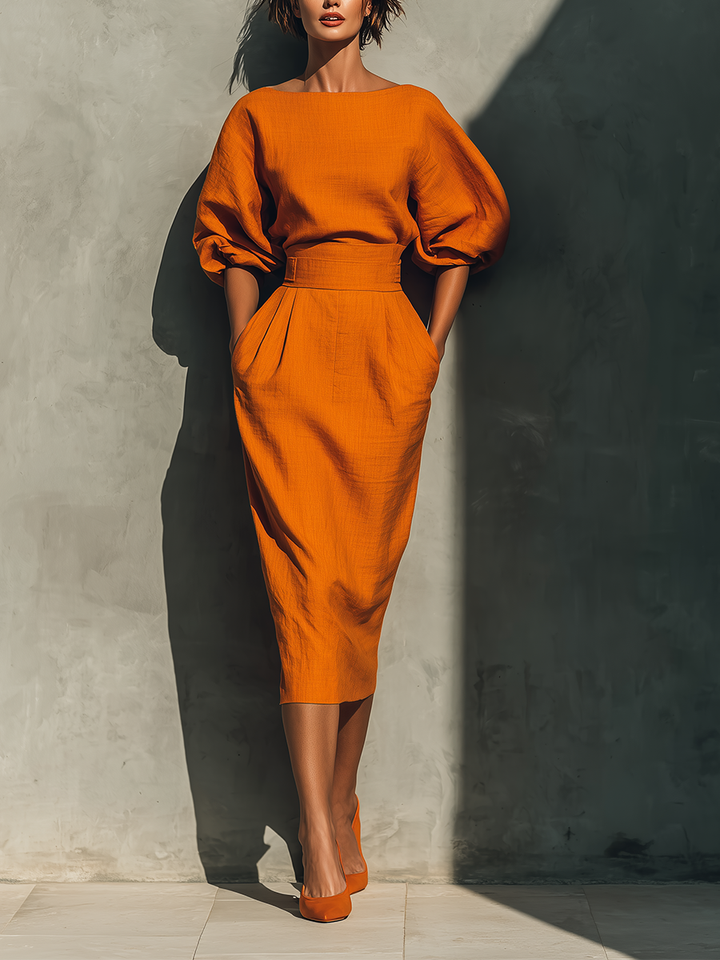 Christina Elegant Skirt Set