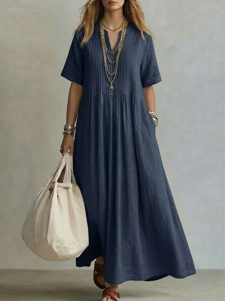 Nathalia Pleated Dress