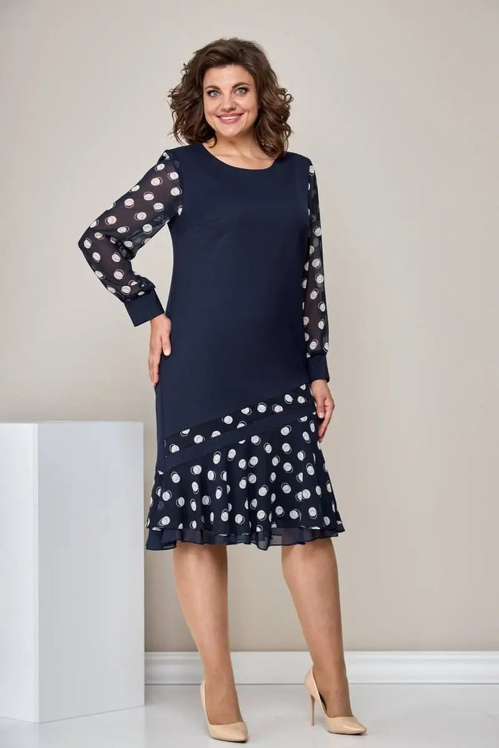 Pheobe Elegant Chiffon Dress