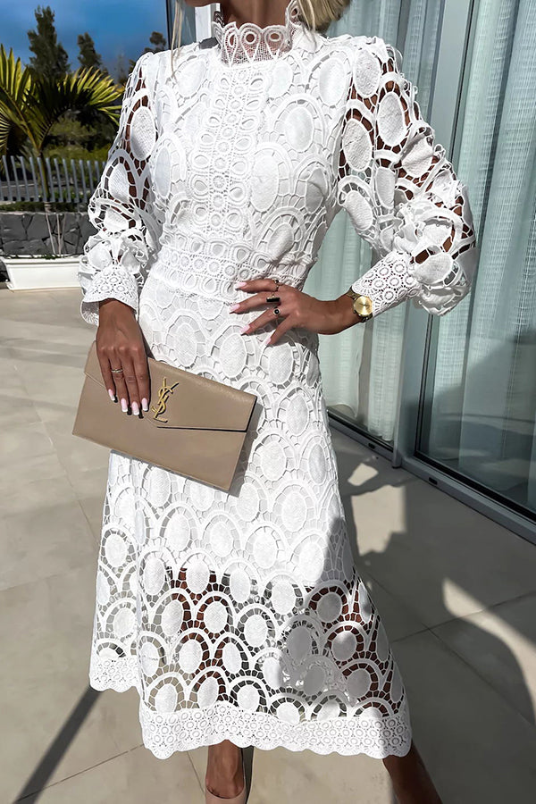 Lisa Romantic Lace Dress