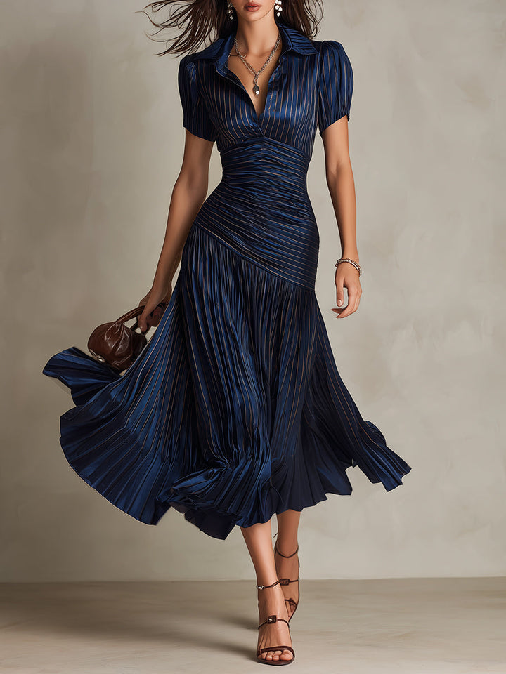 Heidi Retro Midi Dress