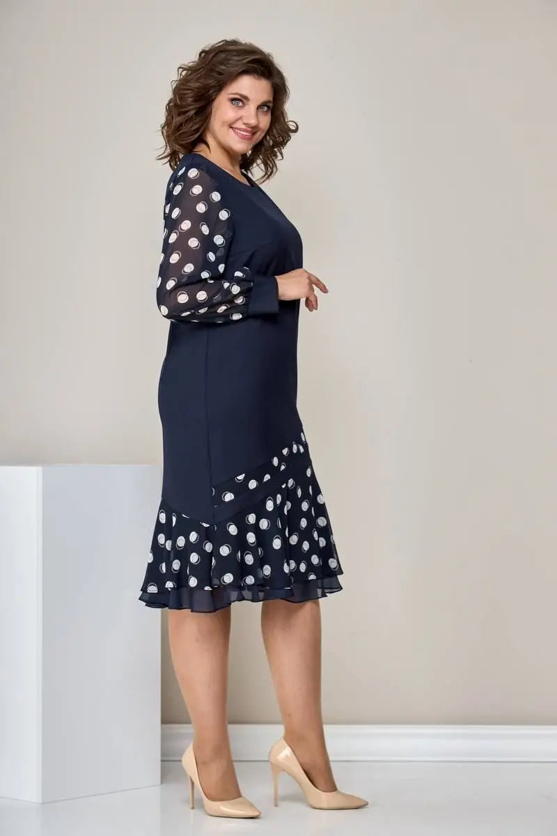 Pheobe Elegant Chiffon Dress