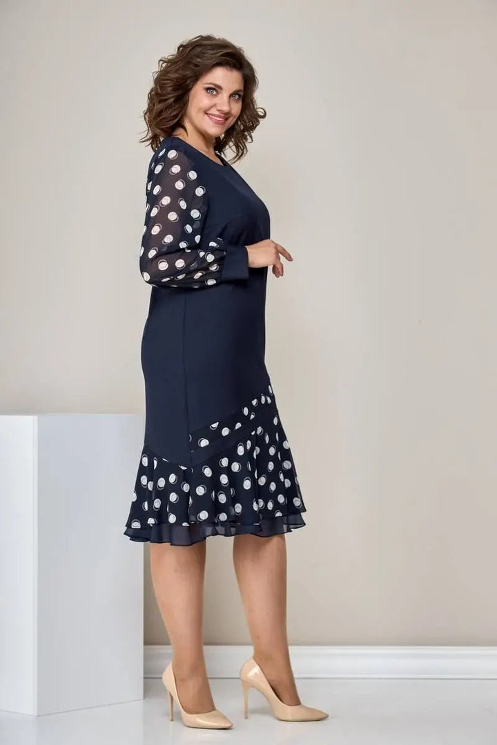 Pheobe Elegant Chiffon Dress