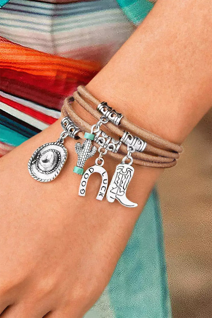 Sereno | Good Luck Cactus Multi-Layered Bracelet