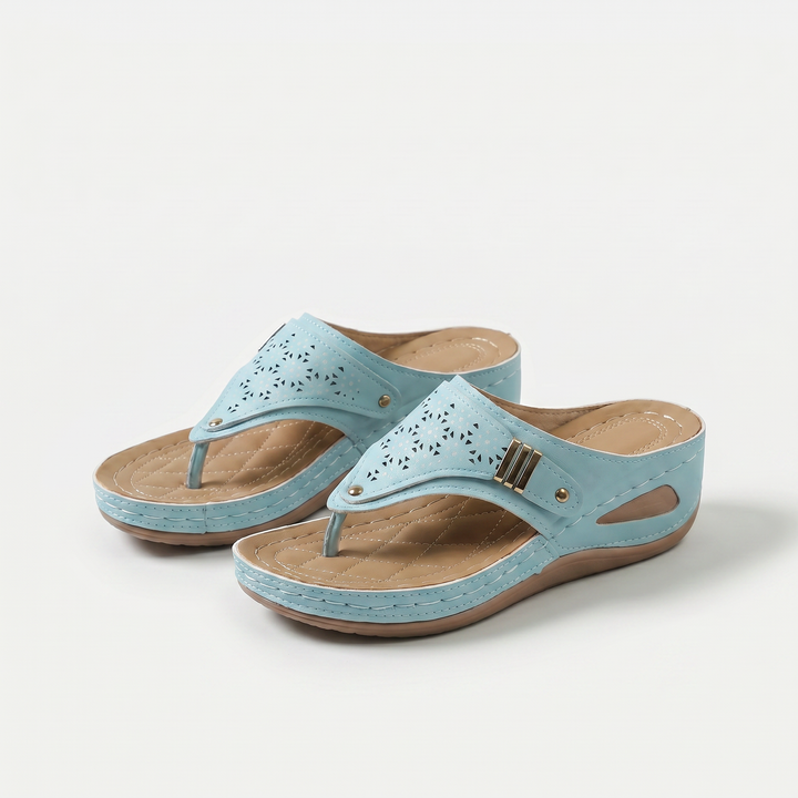 Élodie - wedge toe sandals for women